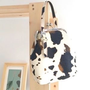 Cow Print Crossbody Bag